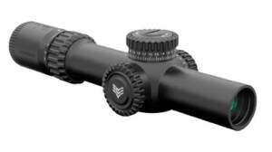 SWAMPFOX WARHORSE 1-6X24 - RED IR MIL 34MM