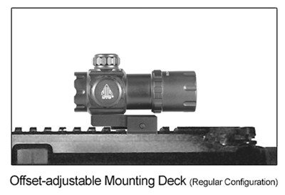 UTG RED DOT 4.0 MOA DOT 30MM - WITH INTEGRAL QD MOUNT - Image 4