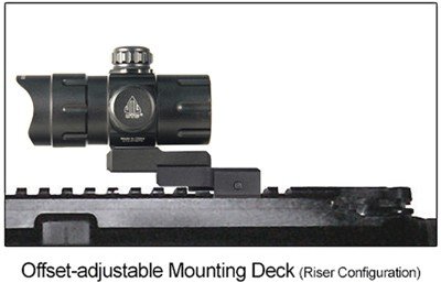 UTG RED DOT 4.0 MOA DOT 38MM - WITH INTEGRAL QD MOUNT - Image 6