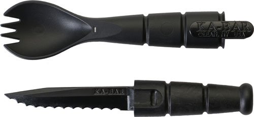 KA-BAR MIL-SPEC SPORK/KNIFE - 3 PACK OD GREEN/BLACK/BROWN - Image 4