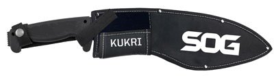 SOG MACHETE SOGFARI KUKRI - BLACK W/SHEATH - Image 3